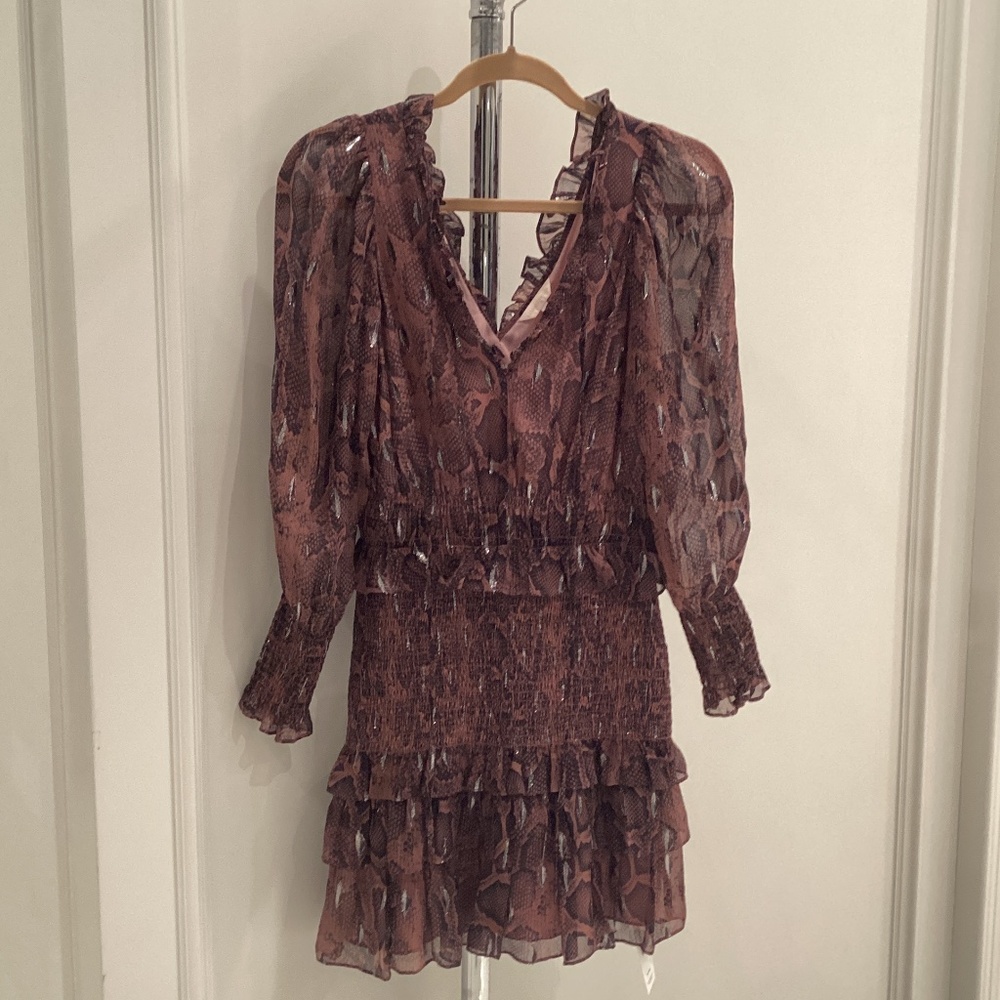 Rebecca Taylor Purple mini dress S